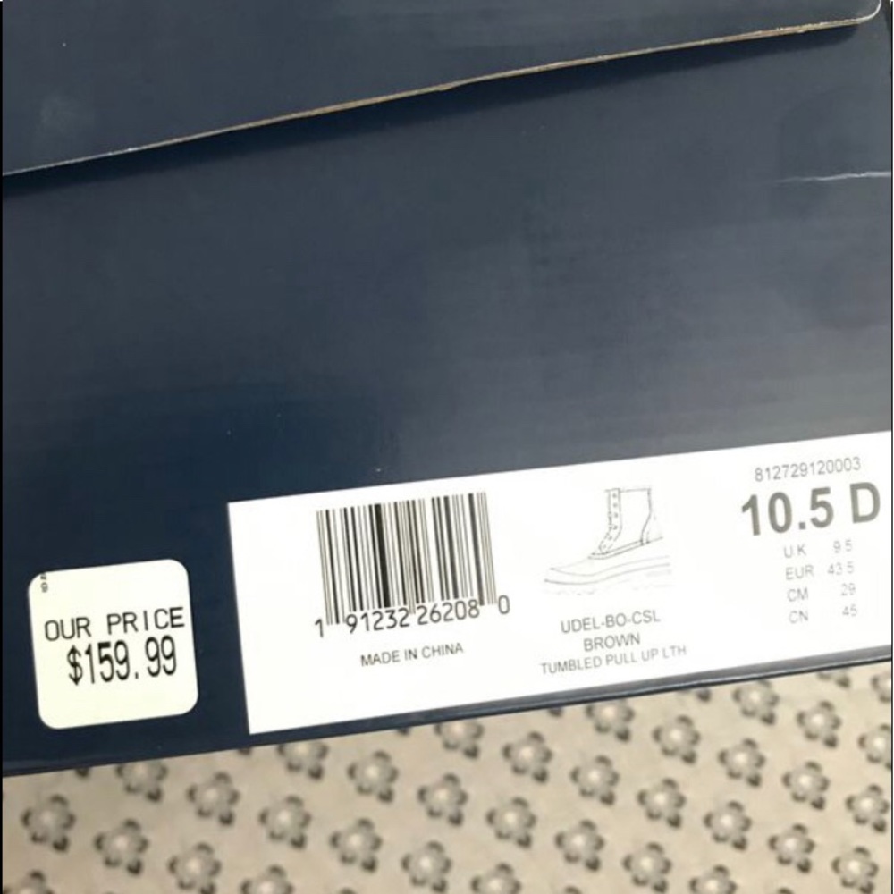 Polo Ralph Lauren boots.